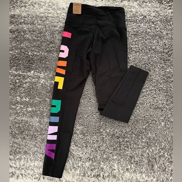 NWT PINK Victoria’s Secret Cotton High Waist Leggings - Picture 4 of 6